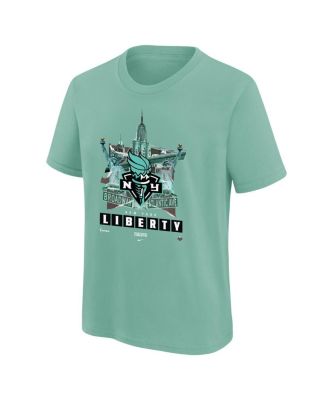 Big Boys and Girls Mint New York Liberty Original Content T-Shirt