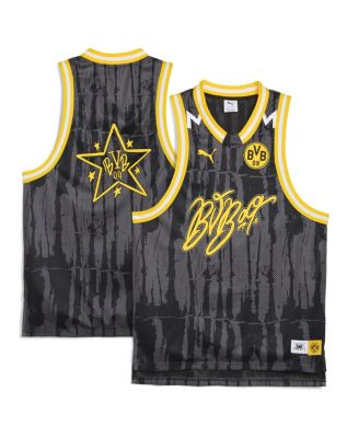 Puma - Men's Black Borussia Dortmund 2025 FIFA Club World Cup dryCELL Basketball Jersey