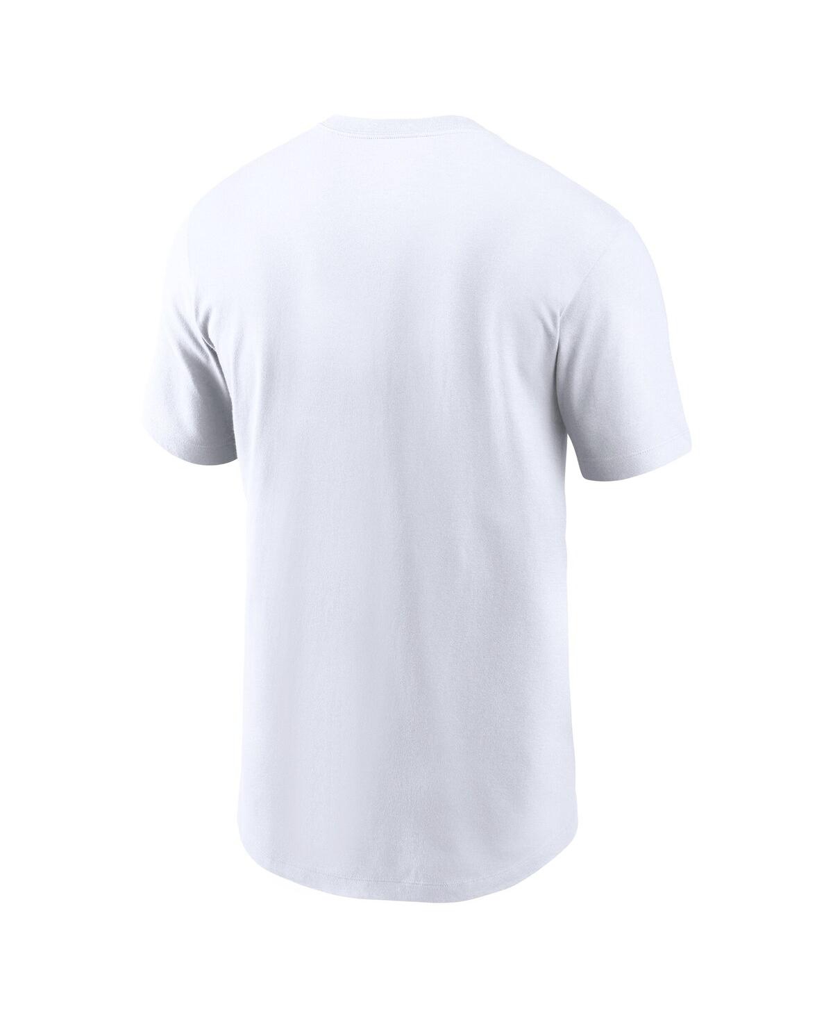 Jordan Oklahoma Campus Logo Swoosh Nike Men's College T-shirt In White
