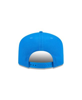 Men's Blue Oklahoma City Thunder Core Logo A-Frame 9FIFTY Snapback Hat