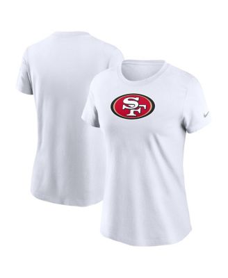 Nike - Women's White San Francisco 49ers Primary Logo T-Shirt