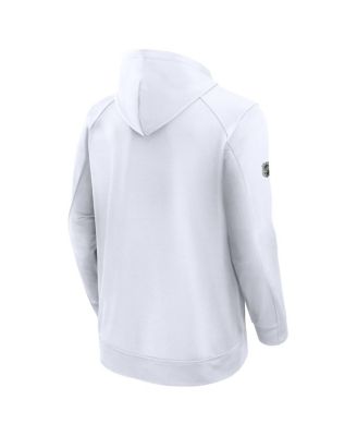 Men's White Philadelphia Flyers Authentic Pro Hockey Fights Cancer Pullover Hoodie