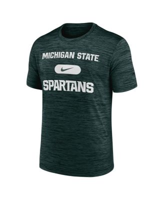 Men's Green Michigan State Spartans Velocity Mascot Performance T-Shirt