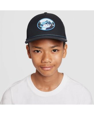 Nike - Big Boys and Girls Black Rise Trucker Adjustable Hat