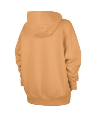 Women's Light Orange WNBA Logo woman Phoenix Fleece Pullover Hoodie