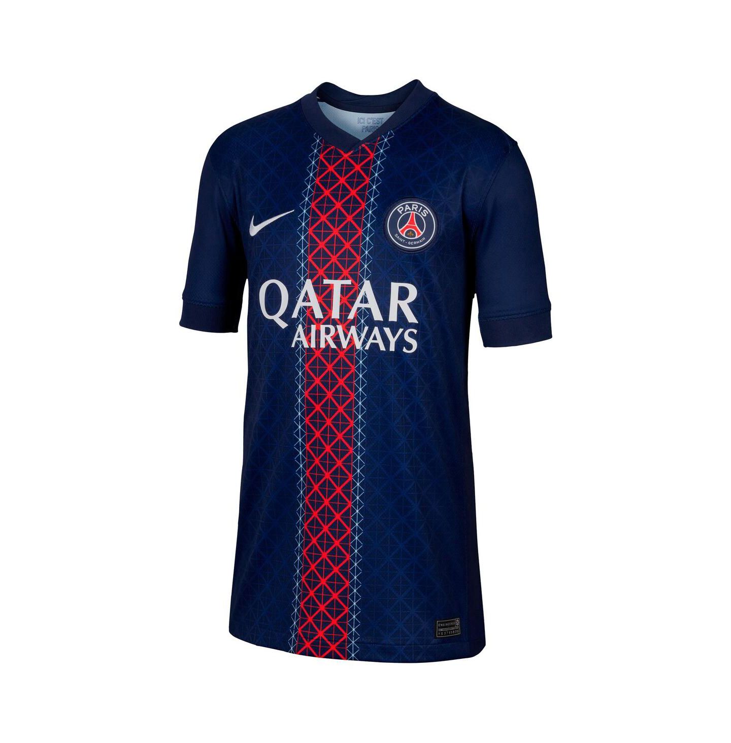 Детское джерси Nike Paris Saint-Germain 2025/26 Home Replica, Navy — фото 3