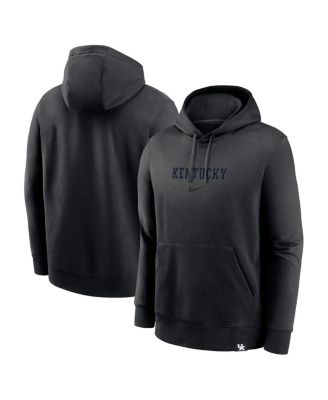 Nike - Men's Black Kentucky Wildcats Statement Wordmark Lockup Pullover Hoodie