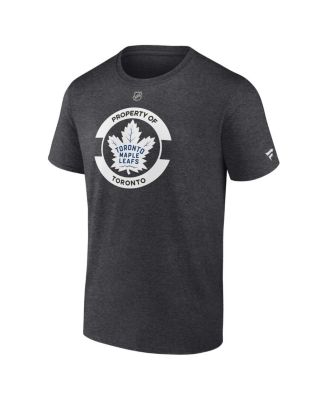 Men's Heather Charcoal Toronto Maple Leaf's Authentic Pro Core Secondary T-Shirt