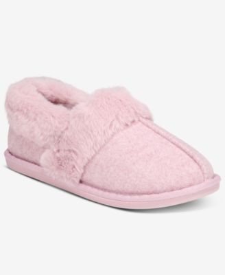 Women's Faux-Fur-Lined Slippers, Macy's Exclusive