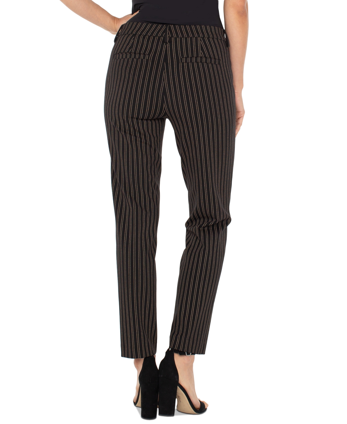 Liverpool Los Angeles Petite Stretch Kelsey Trousers In Multi