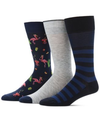 Men's 3pk. Mixed Patterned Socks