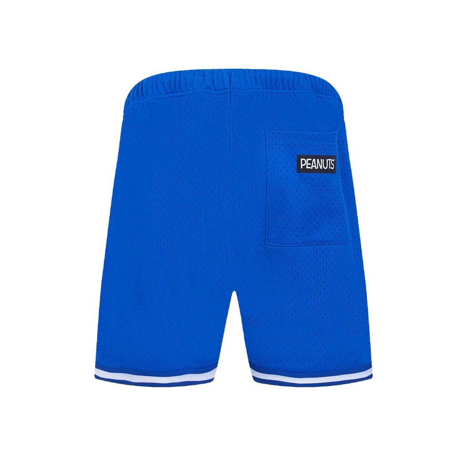 Men's Royal Peanuts Snoopy Good Grief Mesh Shorts