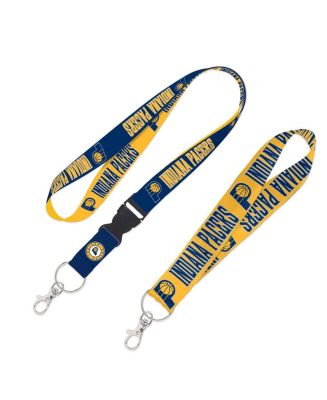Set Bandiera Indiana Pacers Con Asta E Staffa, 90x150 Cm, Asta Alluminio 180 Cm, Staffa Regolabile, Ufficiale NBA