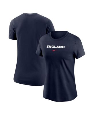 Nike - Women's Navy England National Team Wordmark T-Shirt