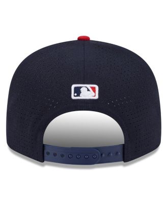Men's Navy/Red Houston Astros 2025 MLB All-Star Game Workout Side Patch 9FIFTY Snapback Hat