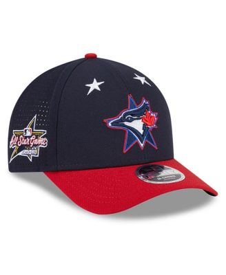New Era - Men's Navy/Red Toronto Blue Jays 2025 MLB All-Star Game Workout 9FORTY M-Crown Adjustable Hat