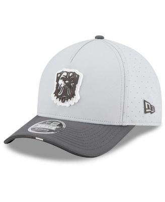 New Era - Men's Gray/Graphite Cleveland Browns 2025 NFL Training Camp A-Frame 9FORTY Adjustable Hat