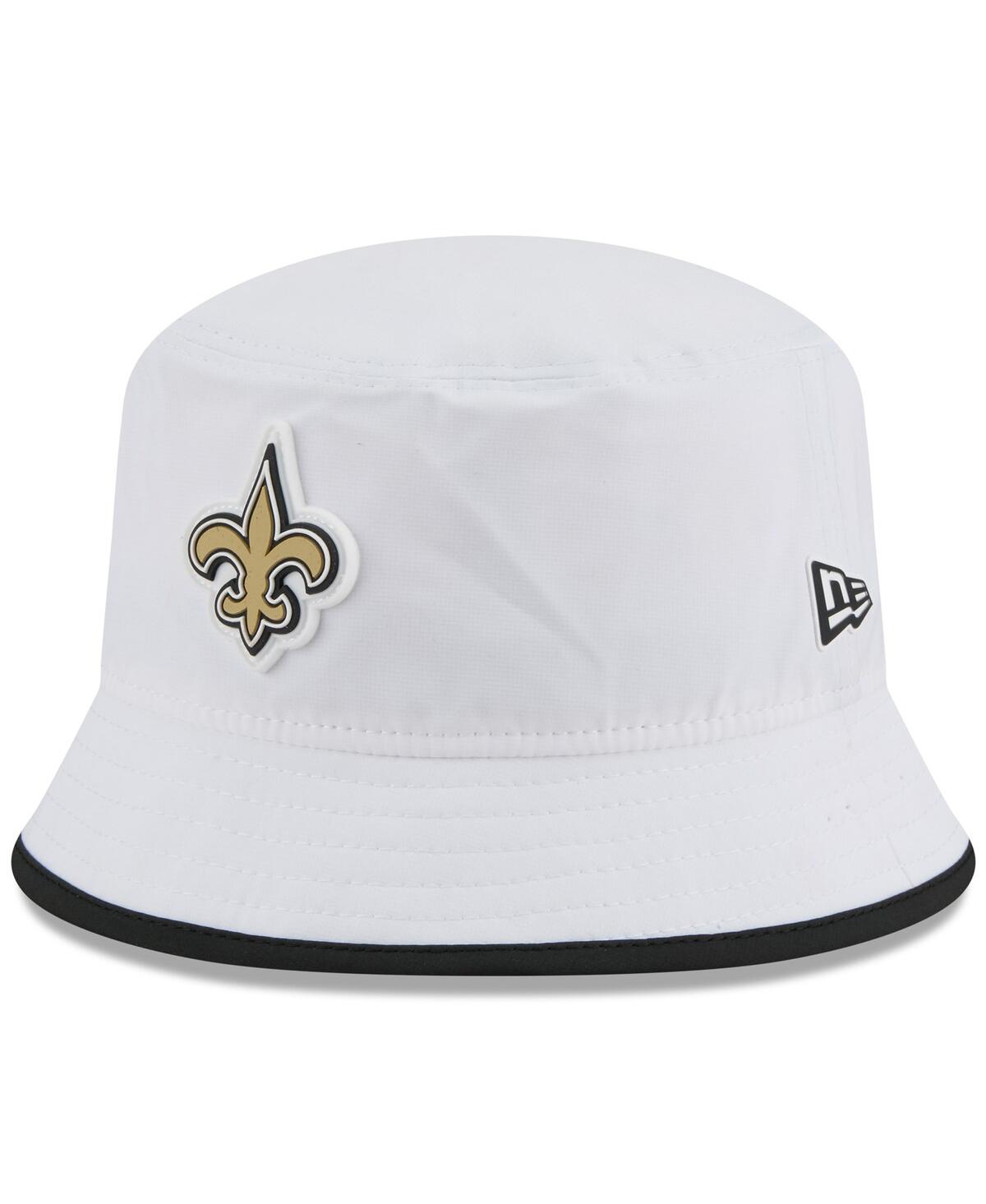 New Era Men's White New Orleans Saints 2025 Nfl Training Camp Stretch Bucket Hat