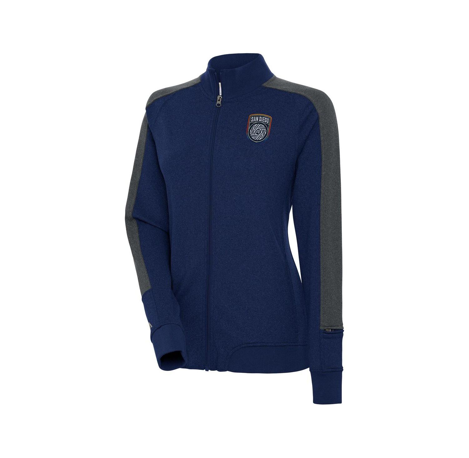 Women's Navy San Diego FC Strike Anthem Full-Zip Jacket