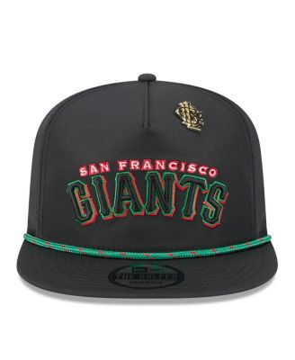 Men's Black San Francisco Giants 2025 Big League Chew Golfer Snapback Hat