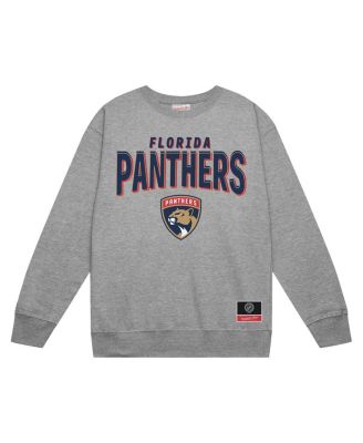Men's Heather Gray Florida Panthers 2025 Stanley Cup Champions Pullover Sweatshirt