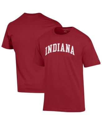 Champion - Men's Crimson Indiana Hoosiers Basic Arch T-Shirt