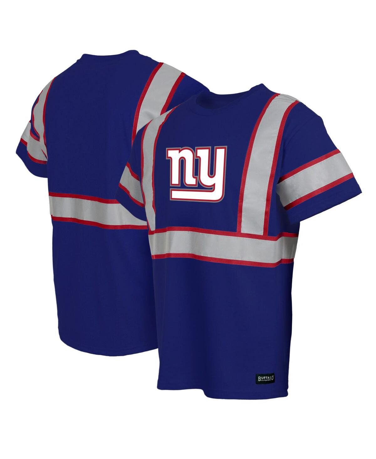 Buffalo Outdoors Men's Royal New York Giants Safety Heavyweight T-shirt In Blue