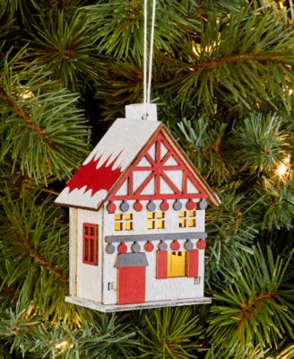 Nordic Wonderland House Ornament, Macy's Exclusive