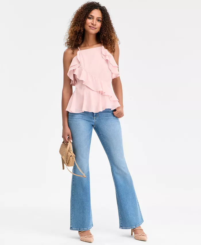 Women's Ruffle-Trim Apron-Neck Tank - thumbnail 4