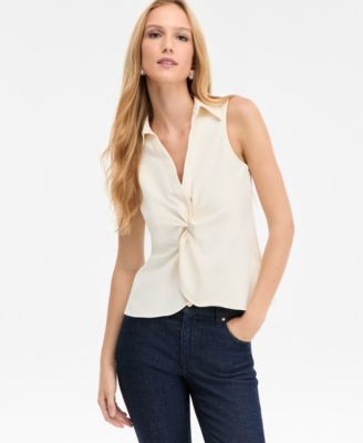 Women's Twist-Front Top, Macy's Exclusive 