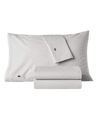 Printed Cotton Percale 4-Pc. Sheet Set, King