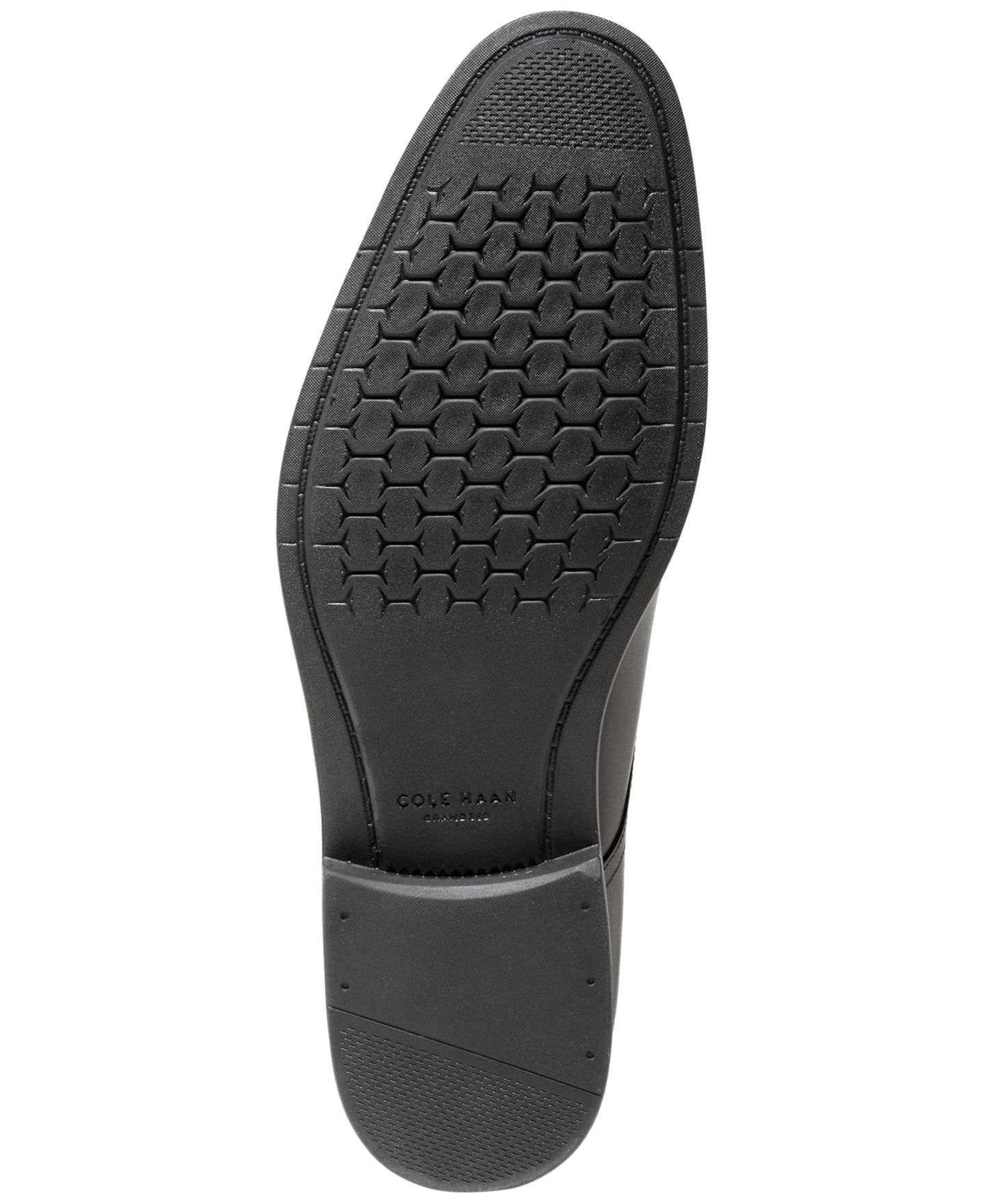 Мужские туфли-оксфорды Cole Haan Harmon Grand с носком кап-тоу, цвет: Чёрный — фото 5