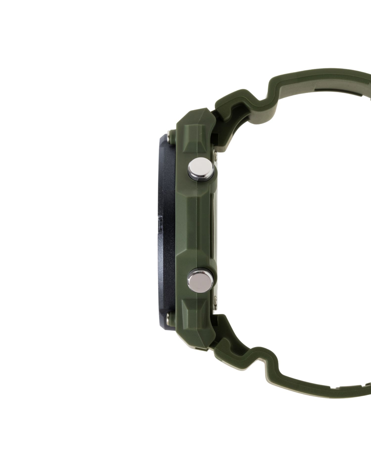 Men's Analog Green Resin Watch, 52.5mm