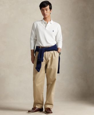 Men's Classic-Fit Stretch Mesh Polo Shirt