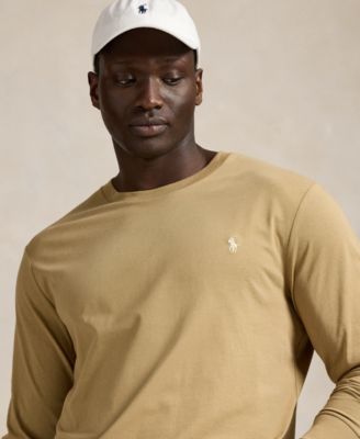 Men's Big & Tall Classic-Fit Jersey Long-Sleeve T-Shirt