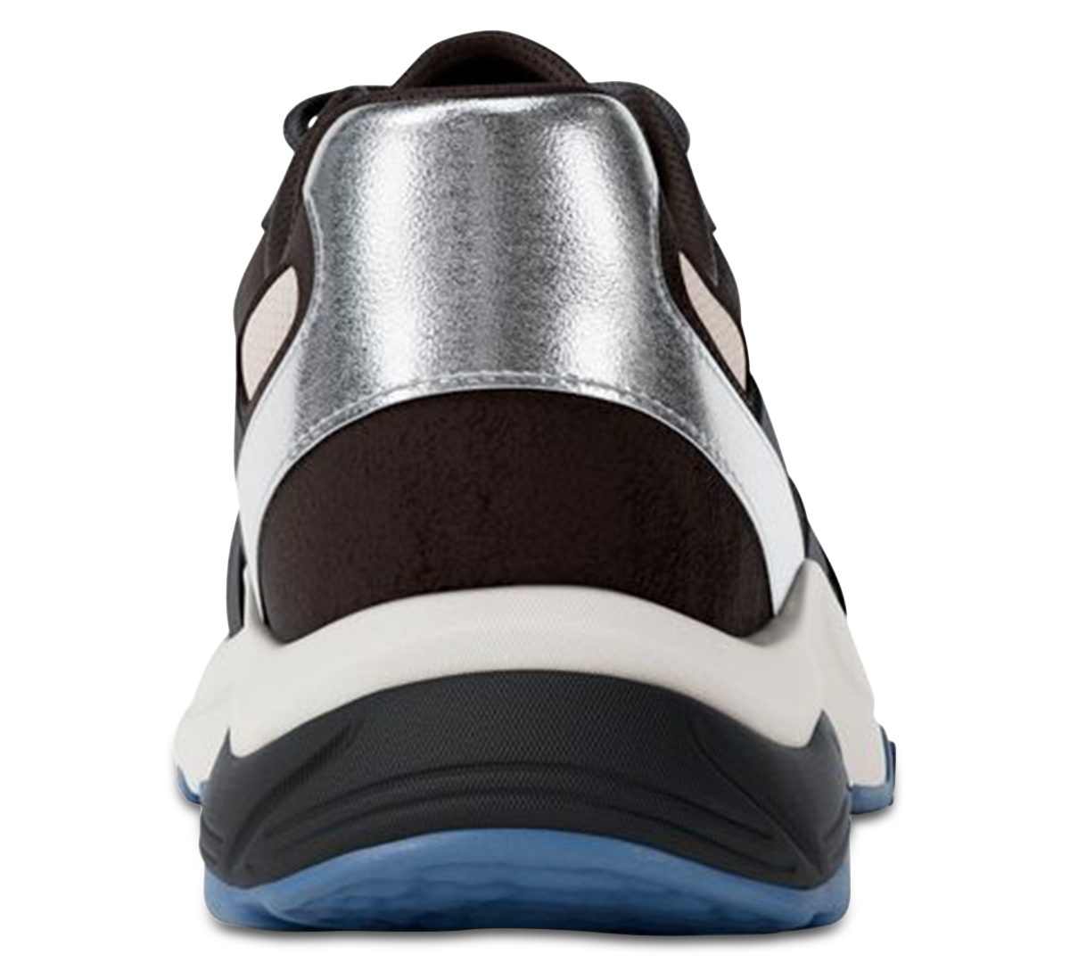Michael Kors Leo Mixed-media Trainer In Multi