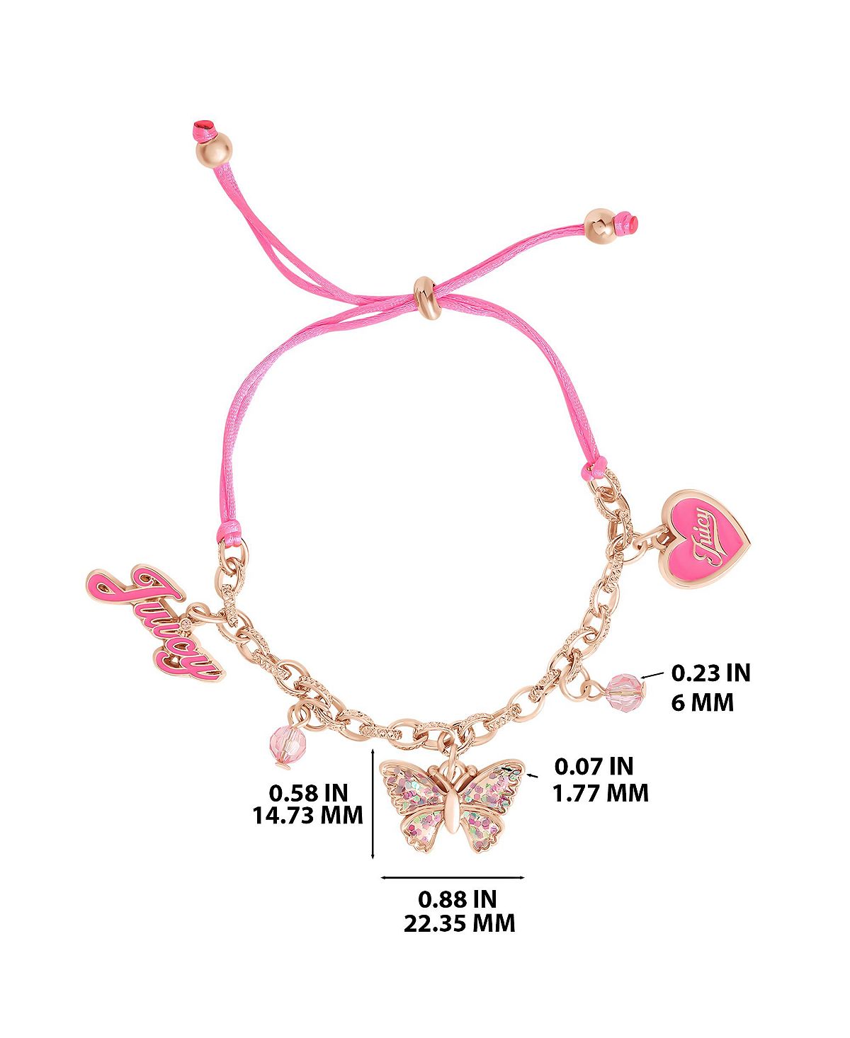 Juicy Couture Kids 주시 꾸뛰르 참 팔찌