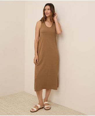 Women's Organic Cotton Softspun Tank Midi Dress