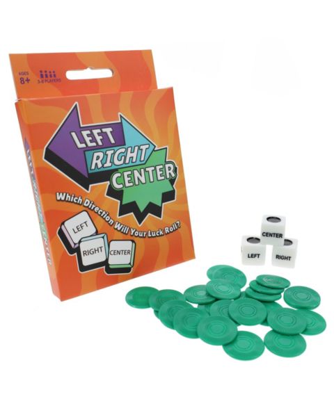 Детская игрушка TDC Games Left, Right, Center Dice Game
