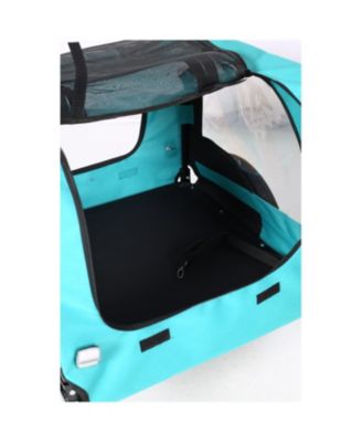 Pet Bike Trailer - Folding Quick Release Leash