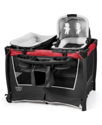 Kids 4 in 1 Convertible Portable Playard Newborn Napper