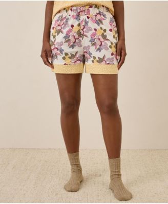 Women's Organic Cotton Staycation Sleep Short