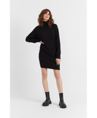 Women's Cashmere Rollneck Dress