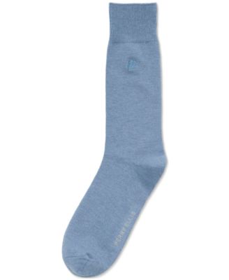Men's Portfolio Flat Knit Logo Dress Socks