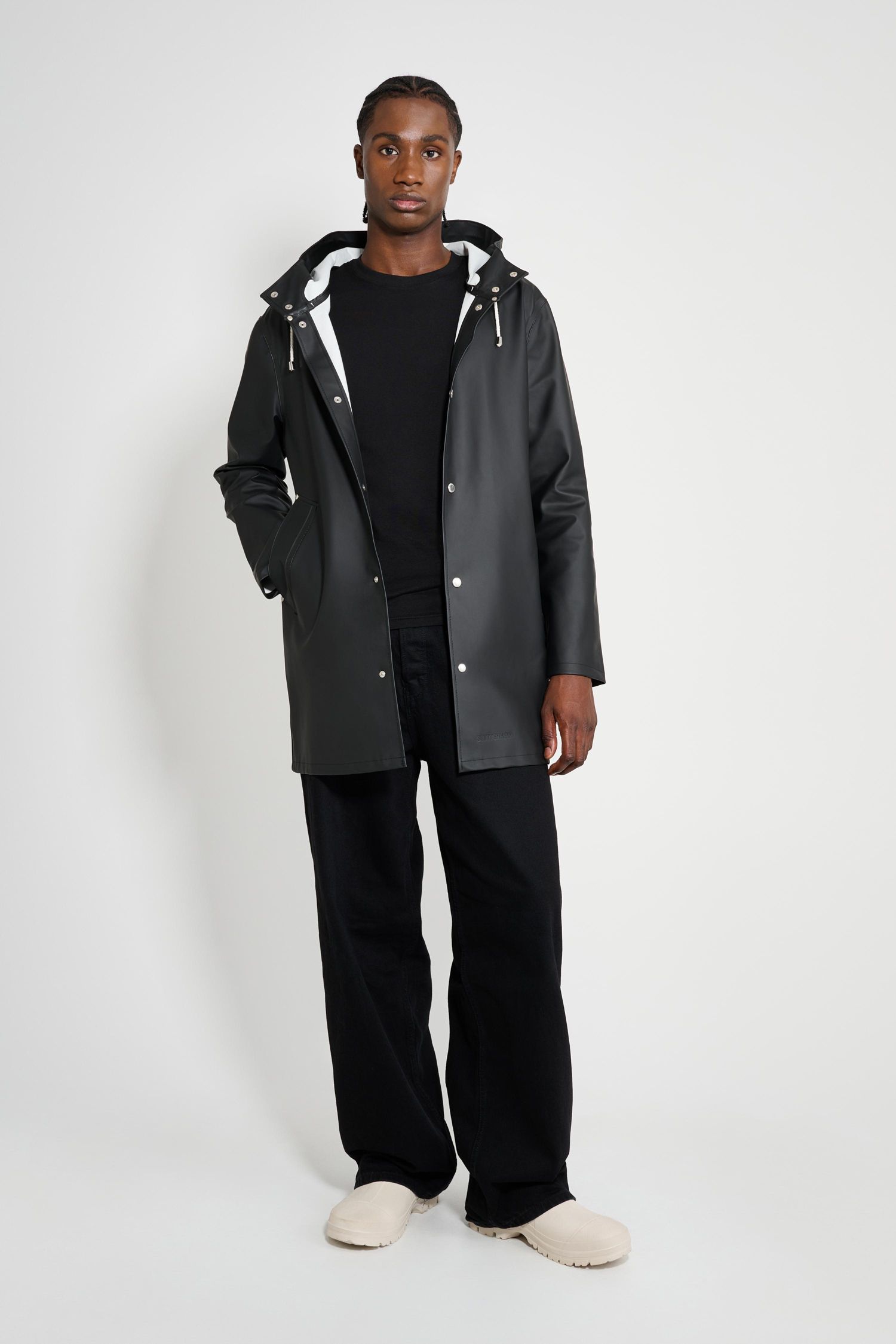 Stockholm Long Sleeve Hooded Raincoat
