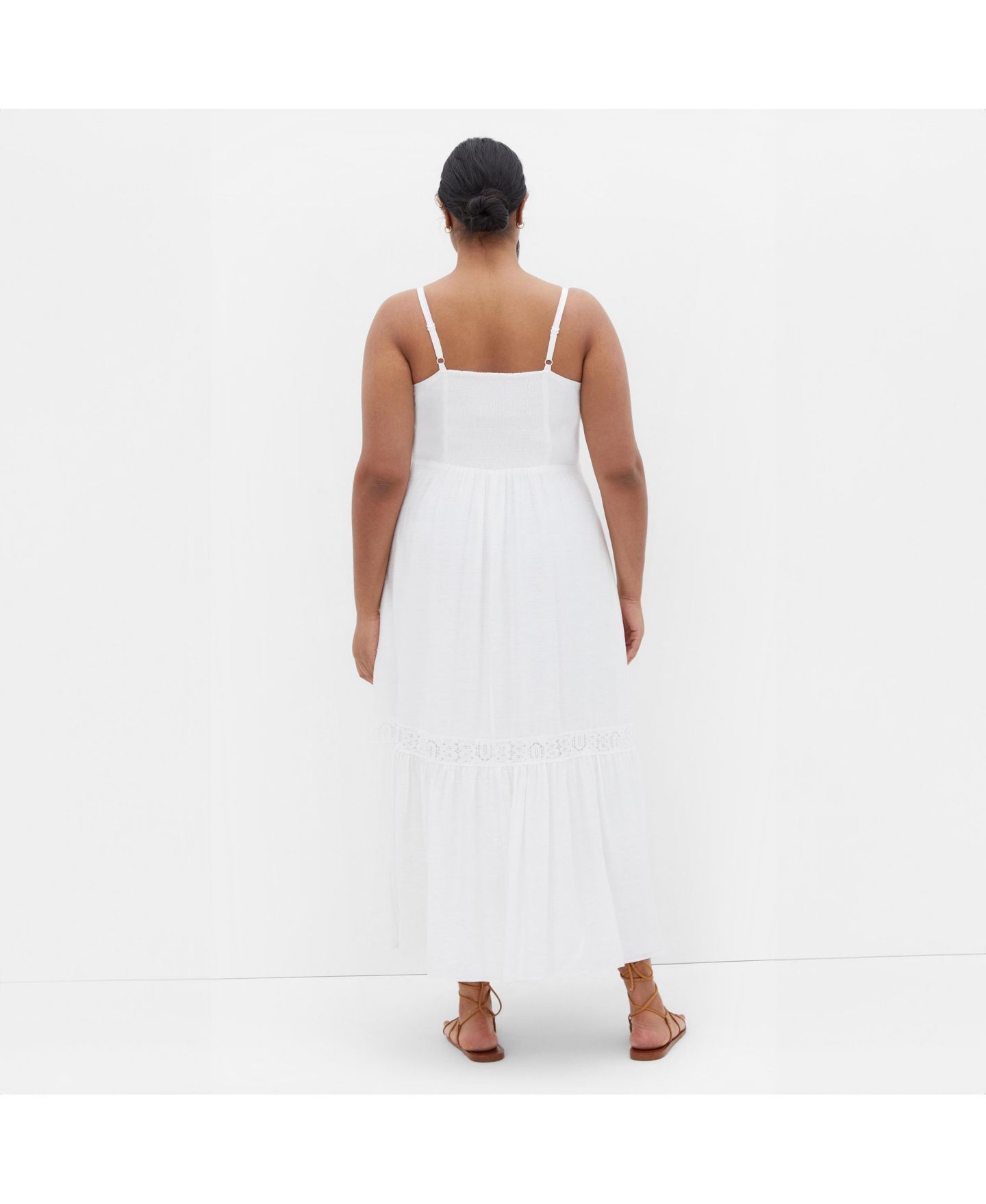 Женское платье CITY CHIC Plus Size Brielle Maxi, цвет: Слоновая кость — фото 2