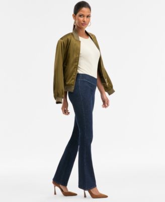 Women's High-Rise Pull-On Bootcut Jeans, Macy's Exclusive