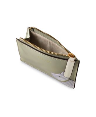 Face To Face Check Zip Top Coin Purse