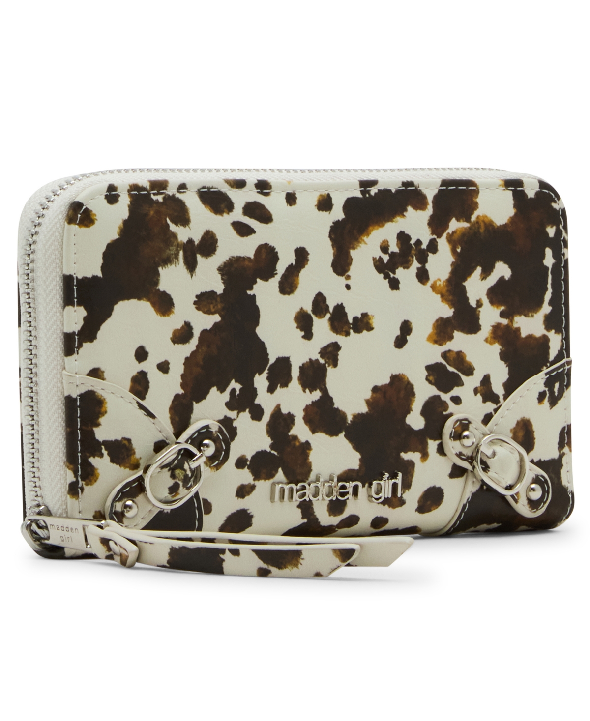 Madden Girl Nyra Polyurethane Zipper Wallet