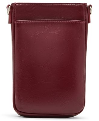 Inezc Crinkle Magnetic Phone Pouch Crossbody